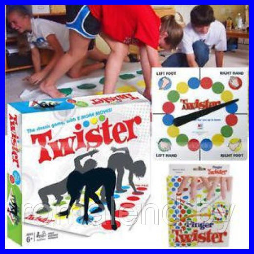 Игра Twister 2in1 обычный и пальчиковый