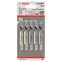 Пилки BOSCH для лобзика 5 шт. T101BIF для ламината (2608636431) ШВЕЙЦАРИЯ