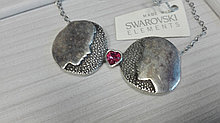 Стильная подвеска с кристаллом Swarovski, Jenavi