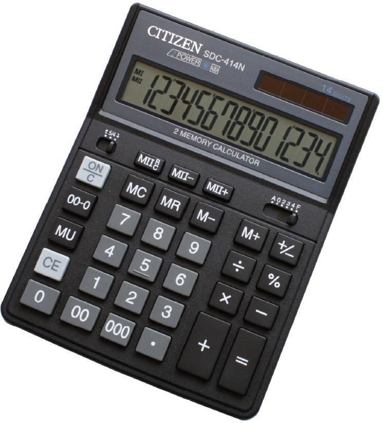 Калькулятор Citizen SDC-414N (цена с НДС)