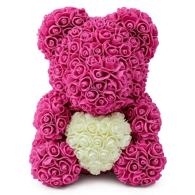 Мишка из роз купить. Мишка из роз. Медвежонок из розочек. Медведь из цветов. Подарочный мишка из розочек.