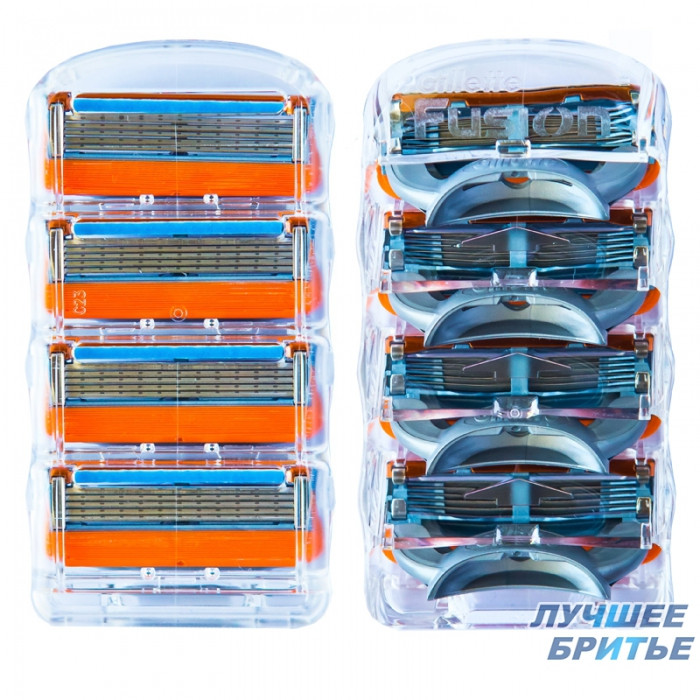 Сменные кассеты для бритья Gillette Fusion5 Power (4 шт) - фото 7 - id-p93126390