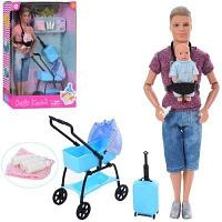 Кукла Кен с ребенком DEFA 8369