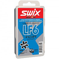 Парафин низкофтористый Swix LF6X Blue -5C/-10C, 60 гр (арт. LF06X-6)
