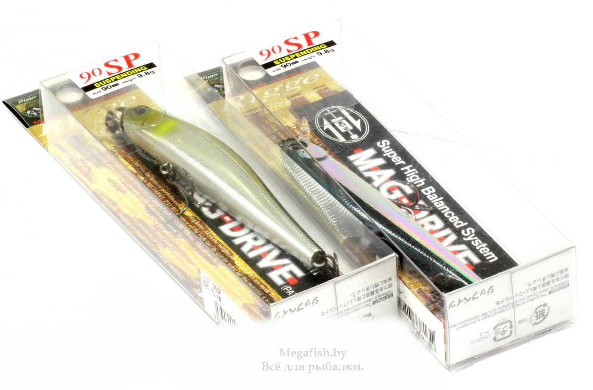 Воблер Zipbaits Rigge 90SP-SR (9.8 гр; 9 см; 0.5-1.3 м) 313R - фото 2 - id-p93162699