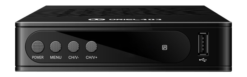 Цифровой телевизионный ресивер (DVB-T2/C) Oriel 403D 