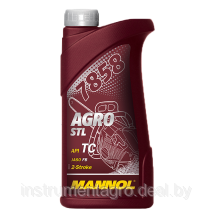 Масло моторное двухтактное MANNOL 7858 Agro STL 2-Takt (STIHL) 1л, фото 2