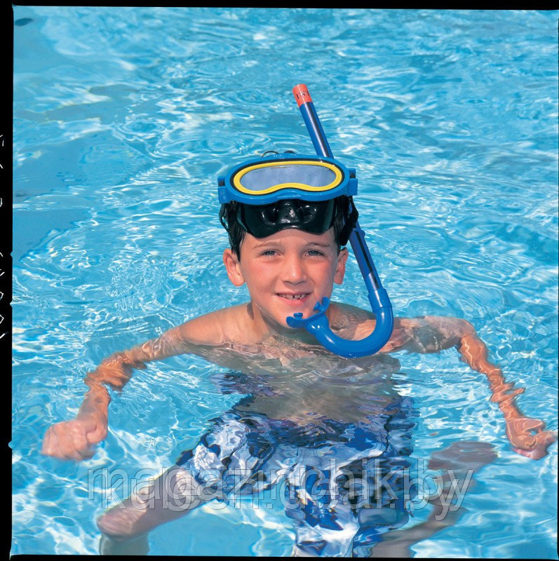 Набор для плавания "Детская маска с трубкой Adventurer Swim Set" Intex 55942 купить в Минске - фото 3 - id-p4562927