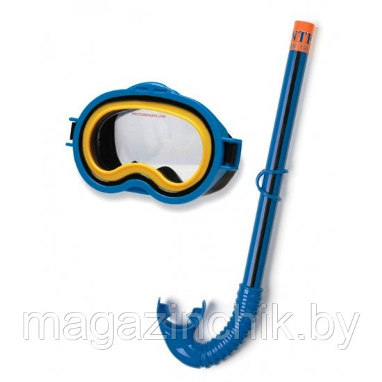 Набор для плавания "Детская маска с трубкой Adventurer Swim Set" Intex 55942 купить в Минске - фото 1 - id-p4562927