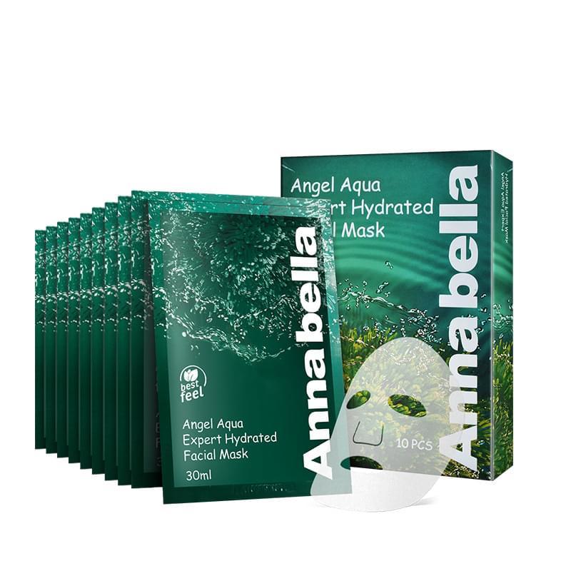 Эффективная маска для регенерации Annabella Angel Aqua Expert Hydrated Facial Mask - фото 4 - id-p93236145