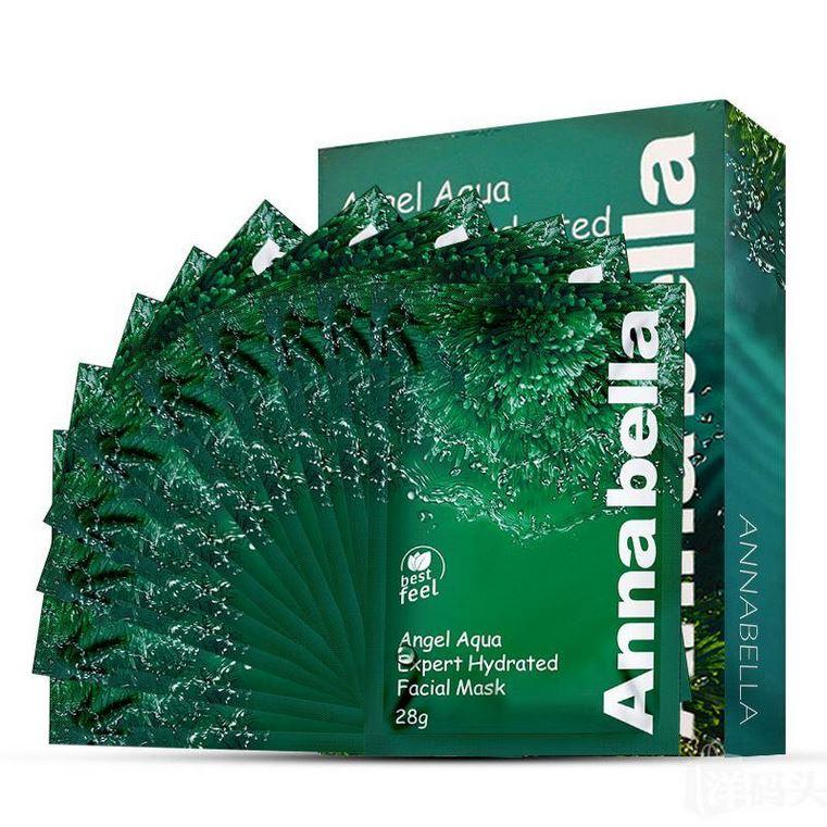 Эффективная маска для регенерации Annabella Angel Aqua Expert Hydrated Facial Mask - фото 1 - id-p93236145