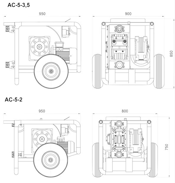 Установка АС-5 для мокрого торкретирования - фото 3 - id-p93245900