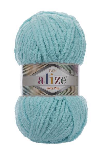 Пряжа Alize Softy Plus цвет 263 бирюза