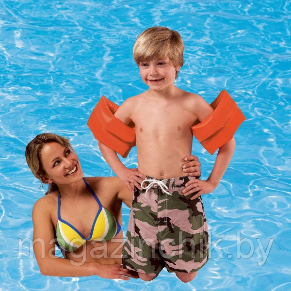 Надувные нарукавники детские для плавания 25х17 см Intex 59642 купить Минске - фото 1 - id-p4564402