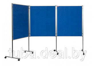 Стенд демонстрационный текстильный BoardSYS (3 секции), 180х310 см.