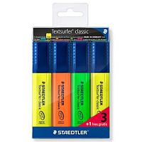 Набор маркеров текстовых STAEDTLER Textsurfer classic 364-WP4P