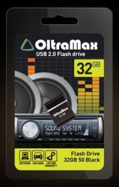 OM032GB-mini-50-B черный USB флэш-накопитель OLTRAMAX - фото 1 - id-p93291867