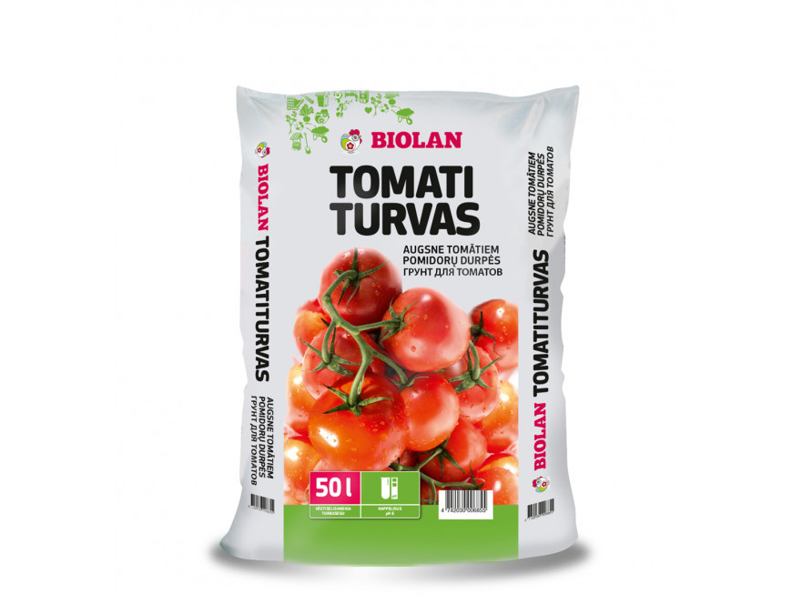 Грунт для томатов BIOLAN 50л(Эстония)