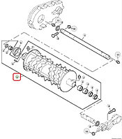 Валец питателя AZ53185