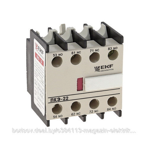 Приставка контактная ПКЭ-22 2NO+2NC EKF PROxima