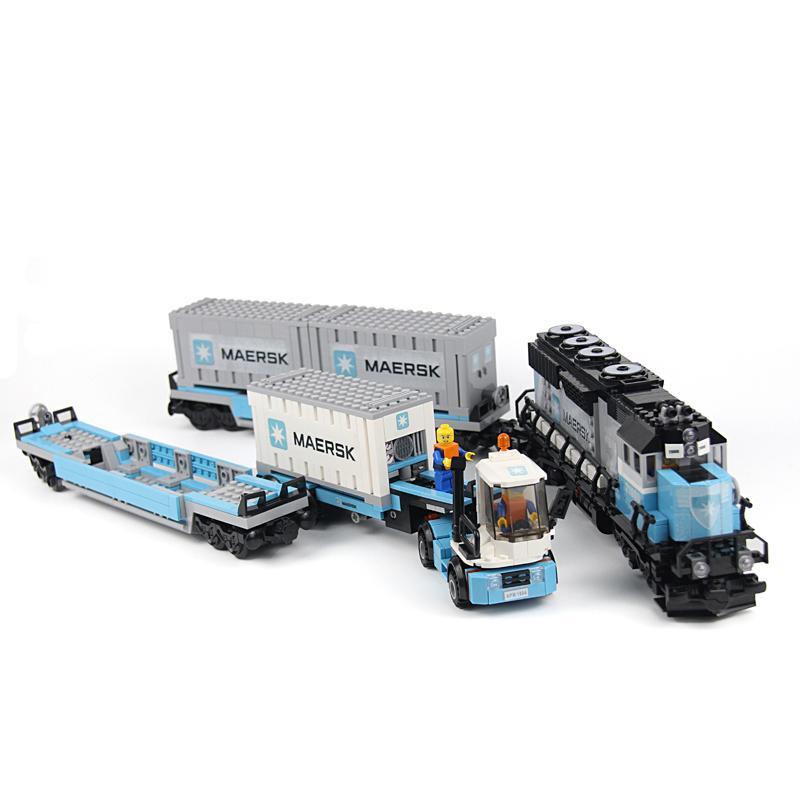 Конструктор LEPIN 21006 CREATOR Поезд Maersk (аналог LEGO 10219) - фото 4 - id-p93325045
