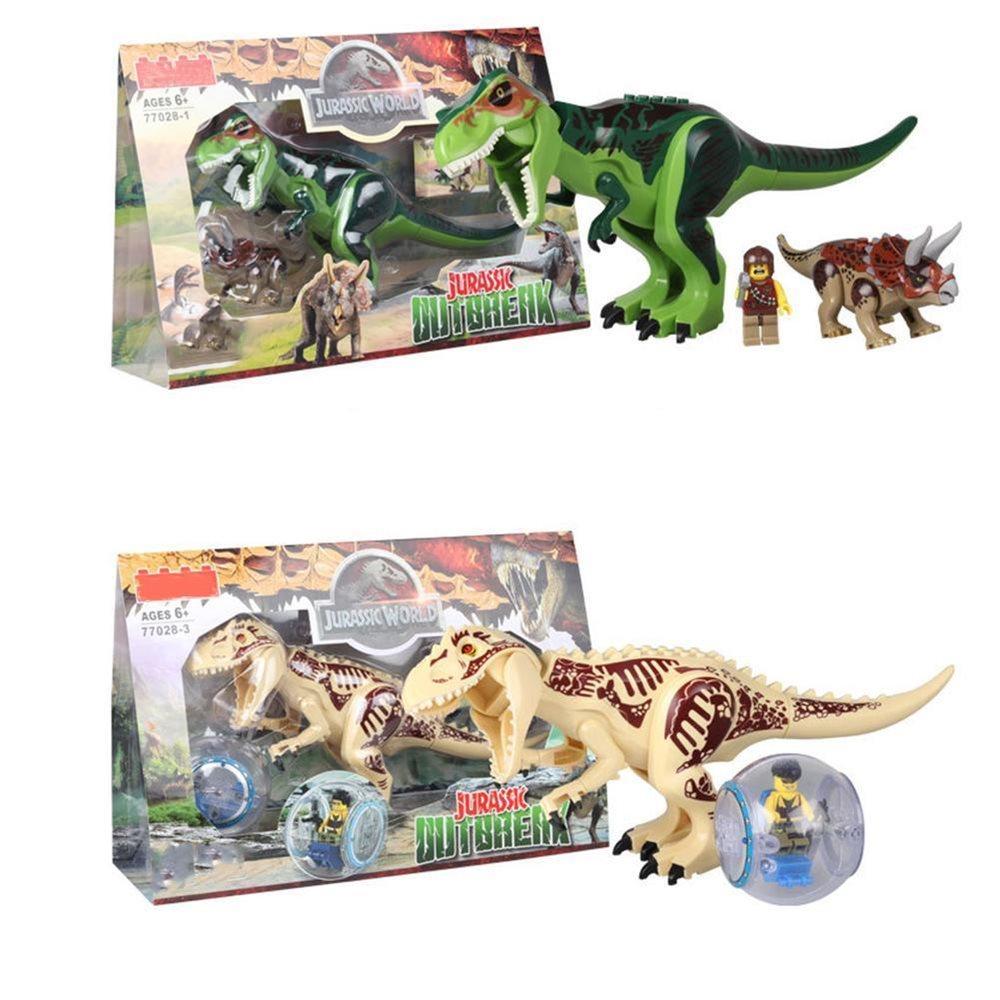 Конструктор Dinosaur World Тираннозавр Мир Динозавров 77028-1 - фото 5 - id-p93331053