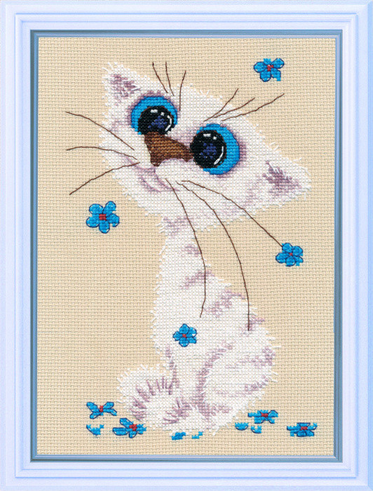 Набор для вышивания крестом "Кошка-крошка" - фото 1 - id-p93333198