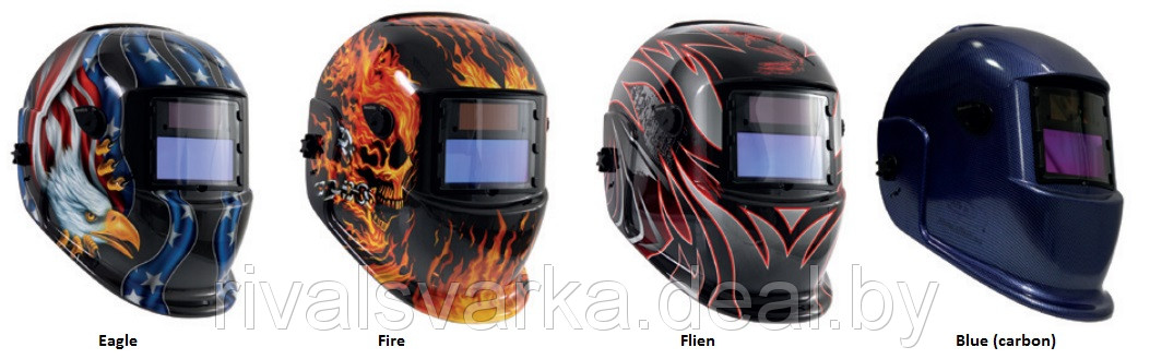 Сварочная маска MOST S777 Black с автоматическим светофильтром АСФ (хамелеон) - фото 2 - id-p4567768