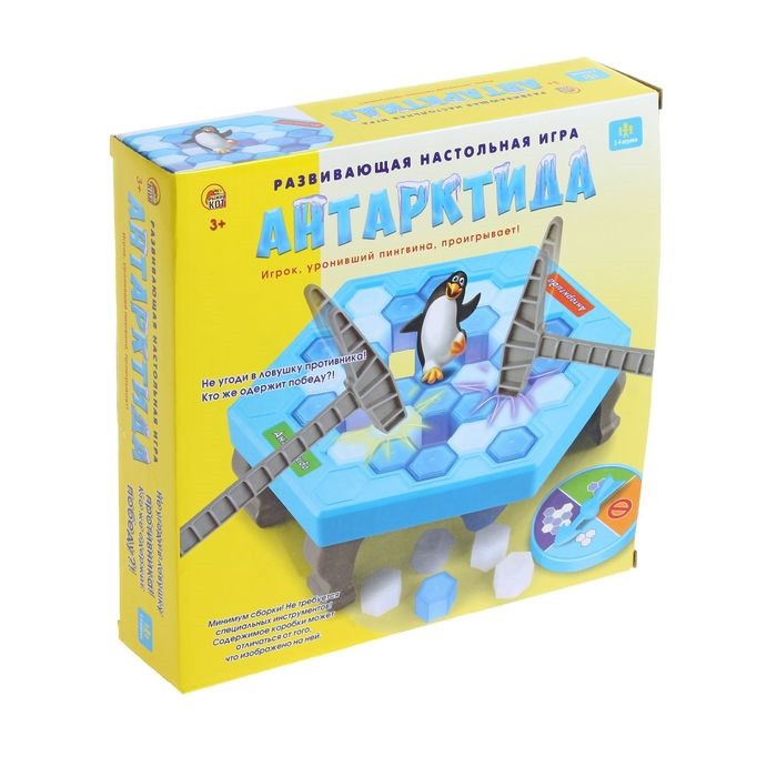 Развивающая настольная игра "Антарктида"