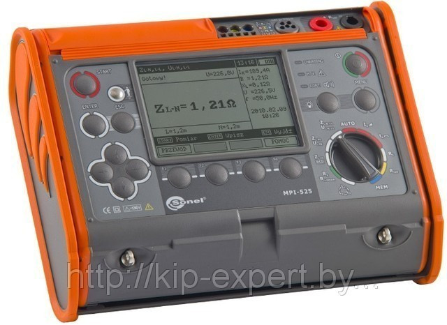 Измеритель параметров электробезопасности электроустановок MPI-525