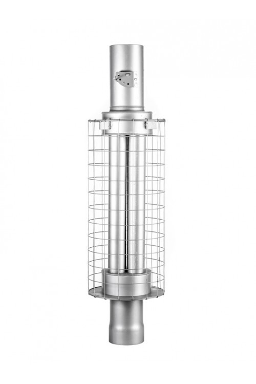 Дымоход - экономайзер с сеткой  для камней  D115 мм L 1м