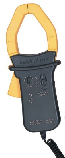AC/DC токовые клещи-приставка Mastech MS3300 - фото 2 - id-p2279469