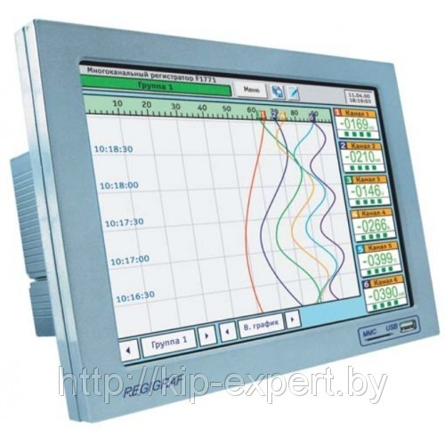 Многоканальный регистратор с сенсорным экраном РЕГИГРАФ (Ф1771-АД)