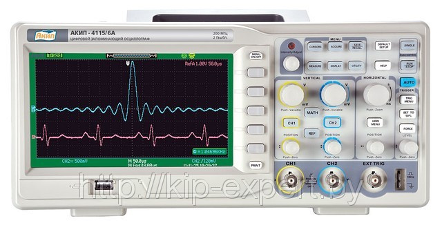 Осциллографы АКИП-4115/1А, АКИП-4115/2А, АКИП-4115/3А, АКИП-4115/4А, АКИП-4115/5А, АКИП-4115/6А - фото 2 - id-p2340034