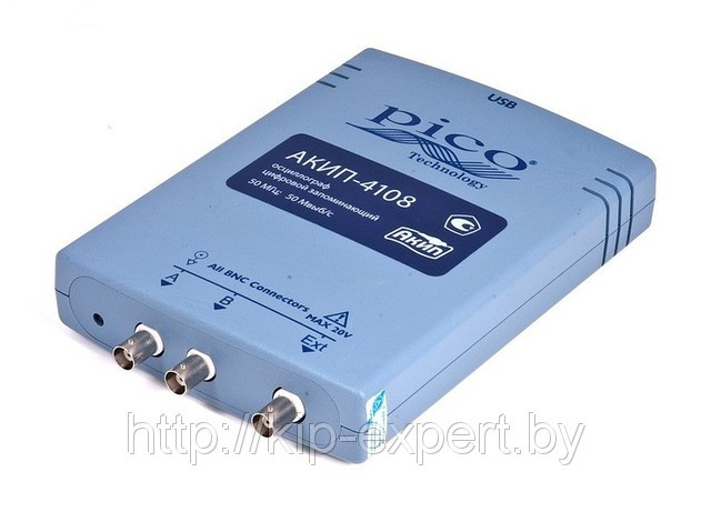 АКИП-4108/1 цифровой запоминающий USB-осциллограф - фото 1 - id-p2341289