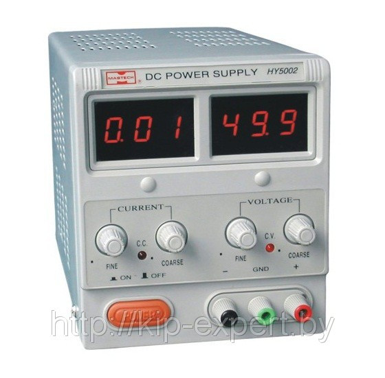 Линейный источник питания Mastech HY5002 по выгодной цене от КИП-Эксперт