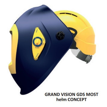 Сварочная маска MOST GRAND VISION DS с автоматическим светофильтром АСФ (хамелеон) - фото 2 - id-p4568223