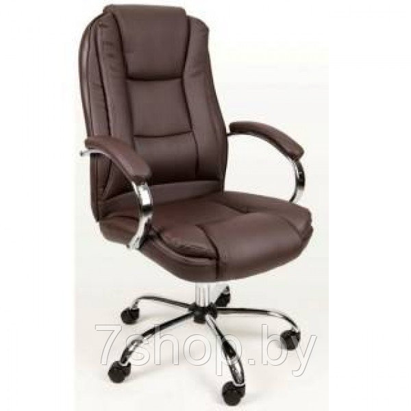 Офисное кресло Calviano Vito 3138 темно-коричневое - фото 1 - id-p93343749