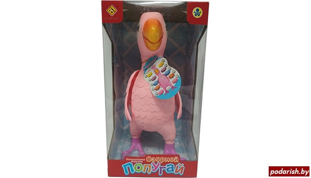 Интерактивная игрушка Озорной попугай DB-4886A - фото 1 - id-p93354241