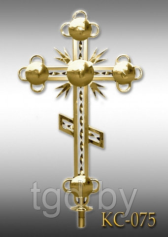 Крест с напылением нитрид титана 04 - фото 1 - id-p93357373
