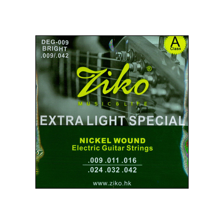 Струны для гитары электро (комплект) Ziko DEG-009