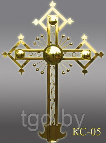 Крест с напылением нитрид титана 18 - фото 1 - id-p93357594