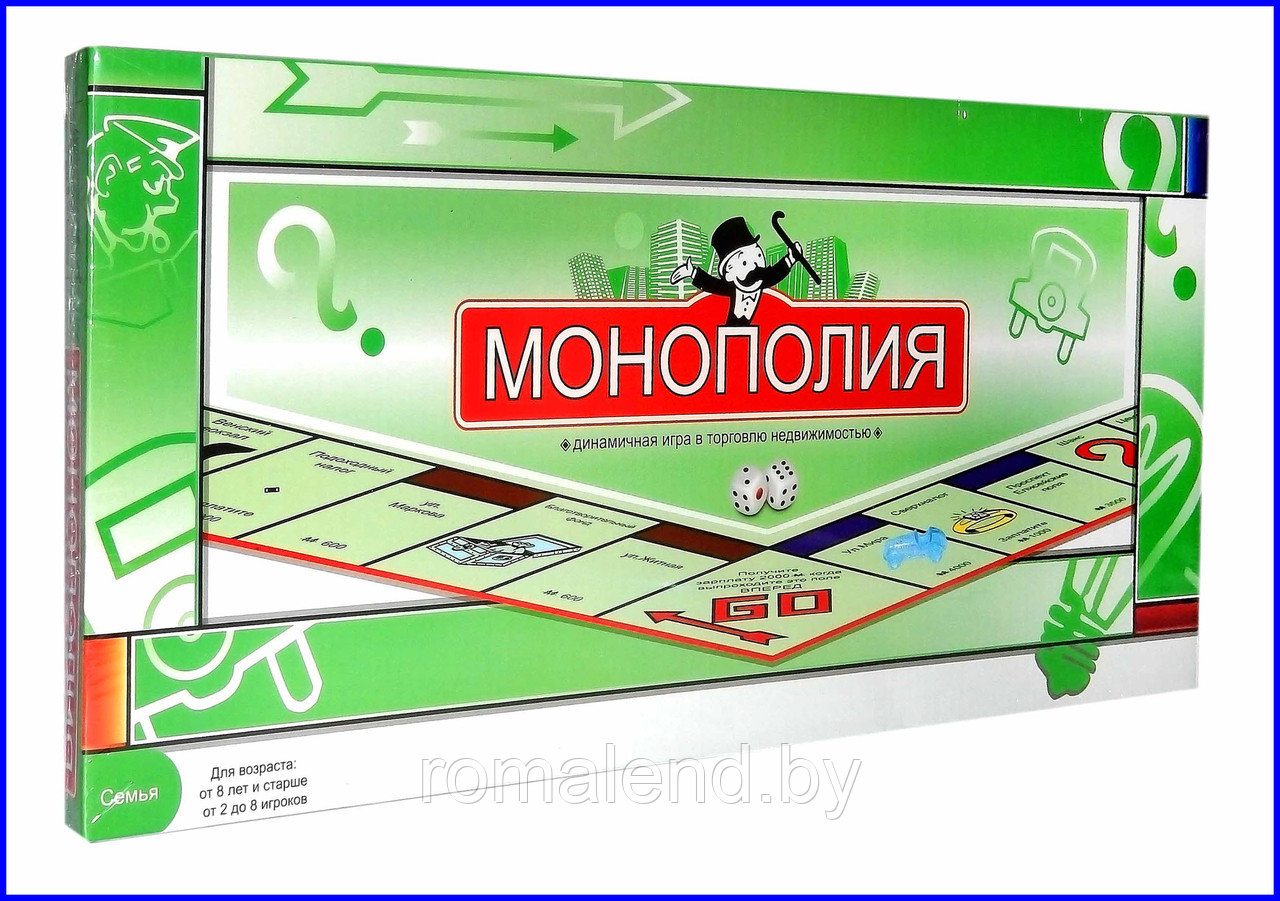 Настольная игра Монополия классическая - фото 1 - id-p93361442