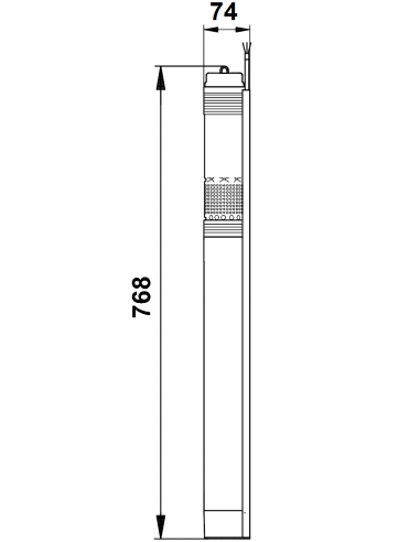 Скважинный насос Grundfos 3" SQ 2-70 1.65, 220 В - фото 6 - id-p61485885