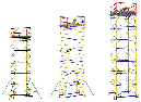 Вышка-тура Вектор 1.2*2 передвижная., фото 3