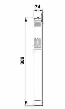 Скважинный насос Grundfos 3" SQ 2-115 2.54, 220 В, фото 2