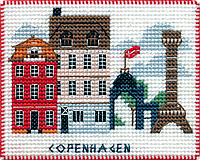 Набор для вышивания крестом "Копенгаген"