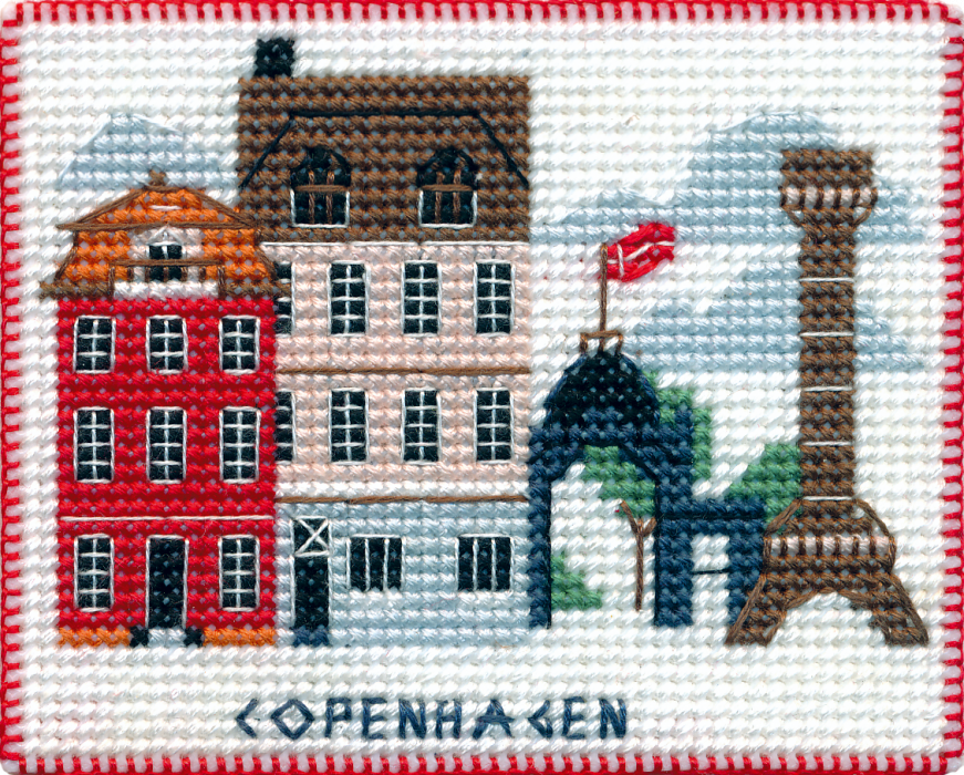 Набор для вышивания крестом "Копенгаген" - фото 1 - id-p93371830