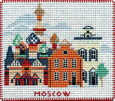 Набор для вышивания крестом "Москва"