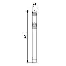 Скважинный насос Grundfos 3" SQE 2-100 2.32, 220 В, фото 3